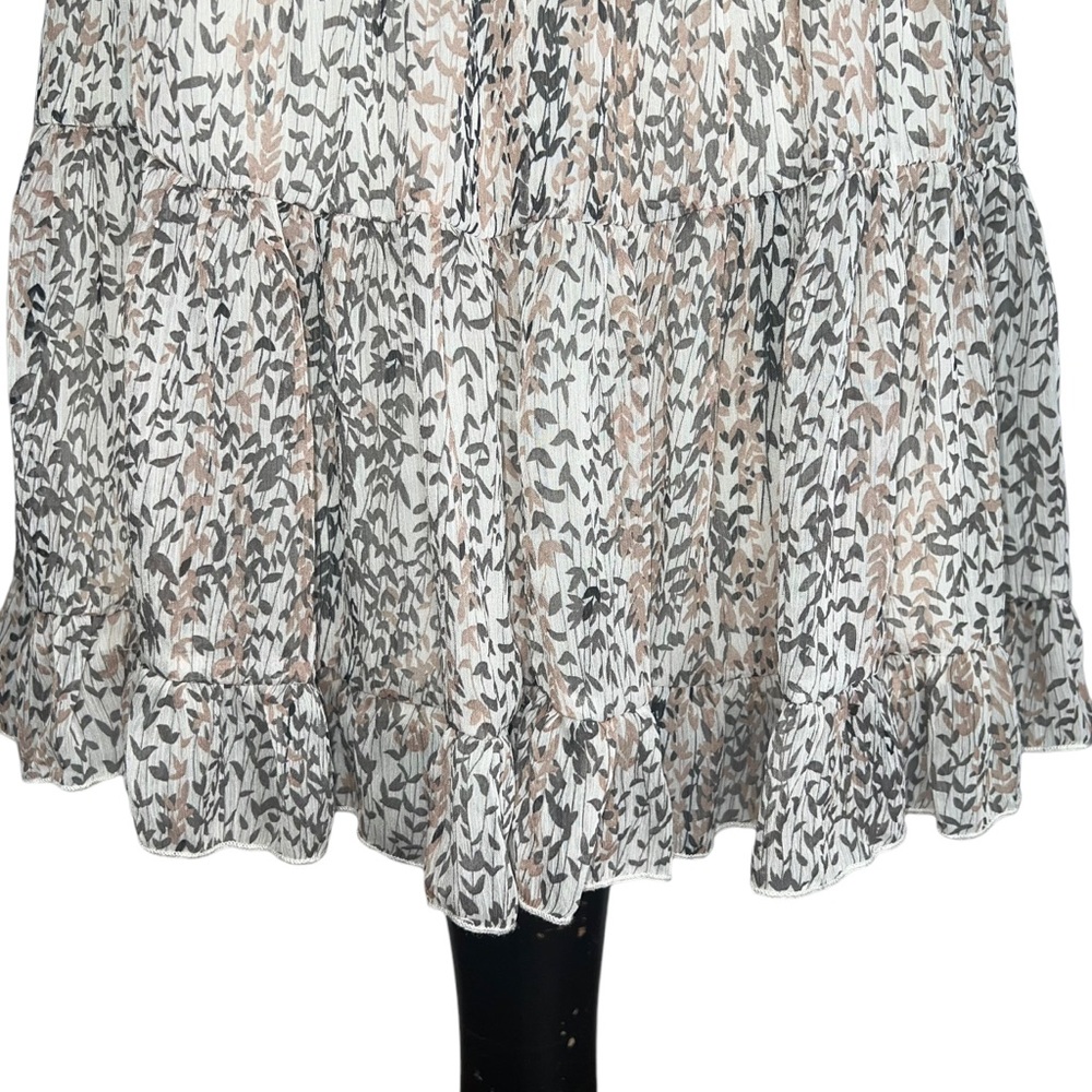 BY TOGETHER WOMEN'S IVORY FLORAL PRINT SKIRT - Picture 10 of 16
